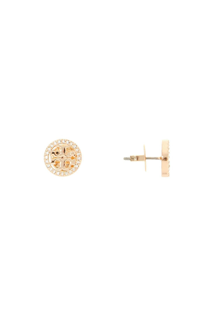 Tory Burch miller pavé stud earrings