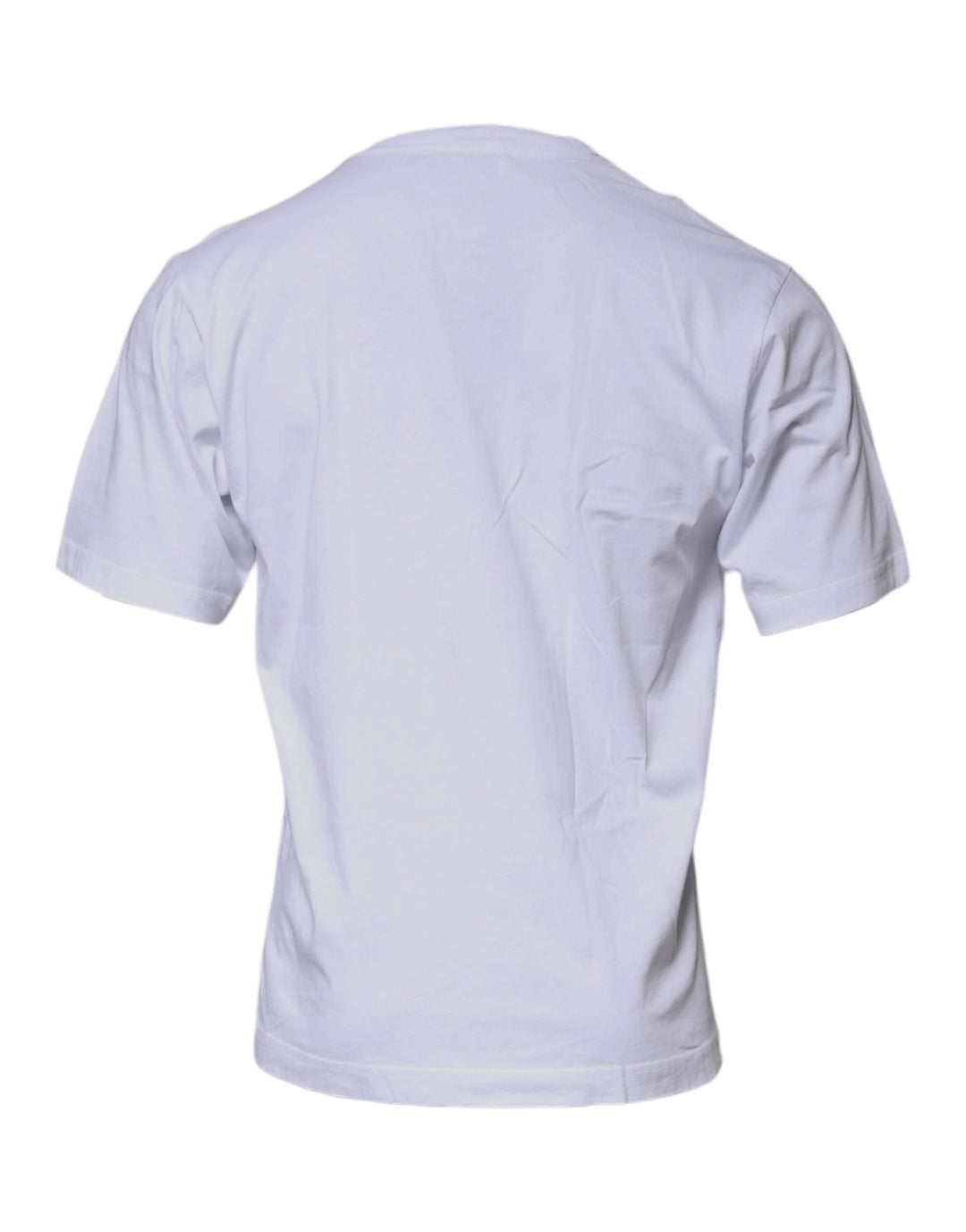 Dolce &amp; Gabbana White DG Logo Cotton Crew Neck T-shirt by Dolce &amp; Gabbana outlet now on sale