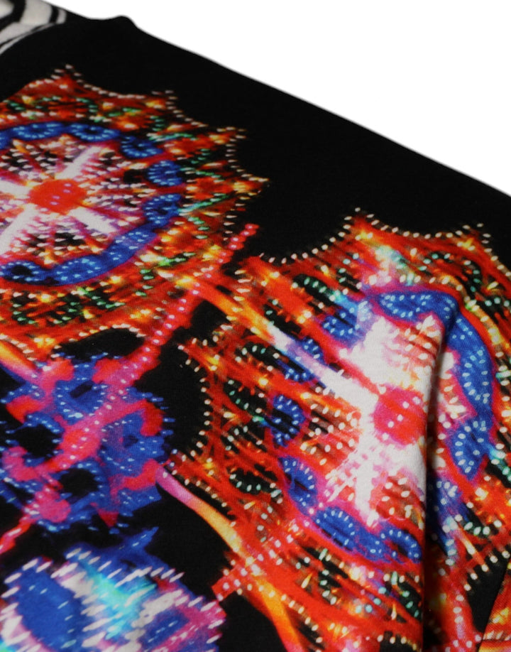 Dolce &amp; Gabbana Multicolor Kaleidoscope Men Short Sleeves T-shirt by Dolce &amp; Gabbana outlet now on sale