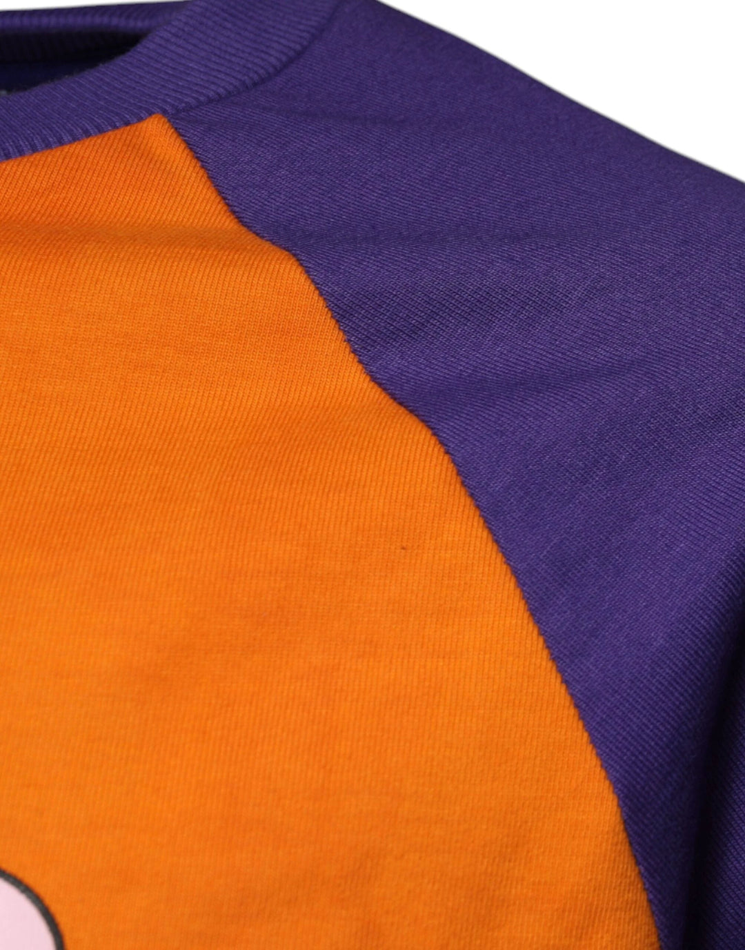 Dolce &amp; Gabbana Sample Sale Dolce &amp; Gabbana Orange Purple Graphic Print Short Sleeves T-shirt - | Designer outlet