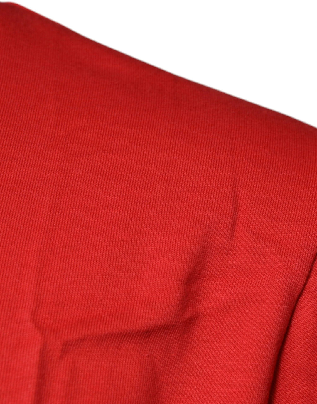 Dolce &amp; Gabbana Sample Sale Dolce &amp; Gabbana Red DG Logo Cotton Crew Neck T-shirt - | Designer outlet