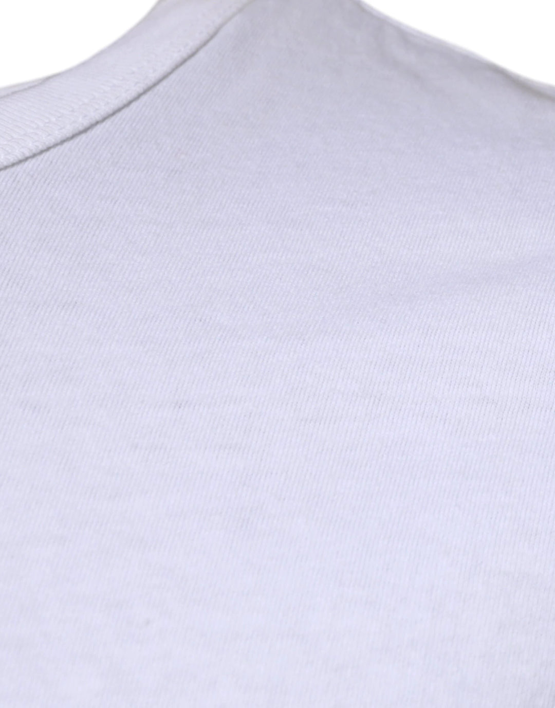 Dolce &amp; Gabbana Sample Sale Dolce &amp; Gabbana White Stripes Crew Neck Short Sleeves T-shirt - | Designer outlet