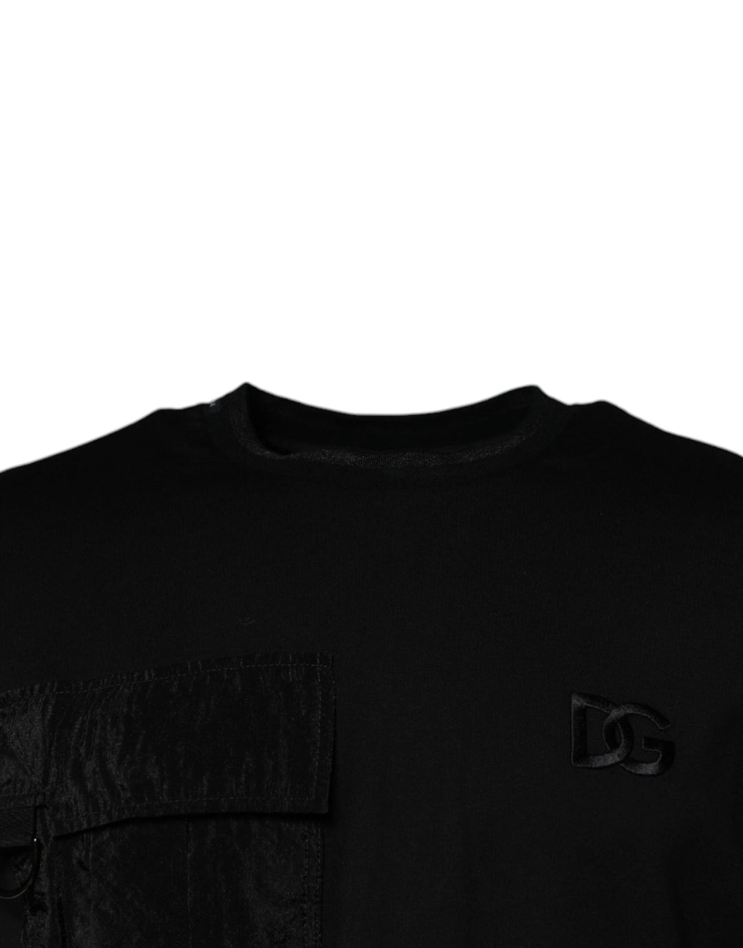 Dolce &amp; Gabbana Sample Sale Dolce &amp; Gabbana Black Crew Neck Short Sleeve T-shirt - | Designer outlet