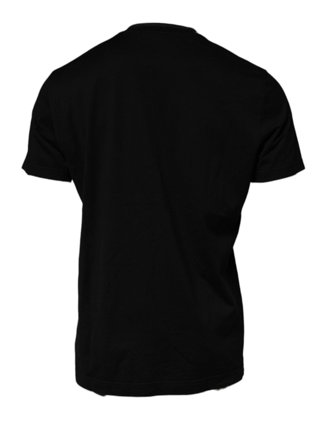 Dolce &amp; Gabbana Sample Sale Dolce &amp; Gabbana Black Crew Neck Short Sleeve T-shirt - | Designer outlet