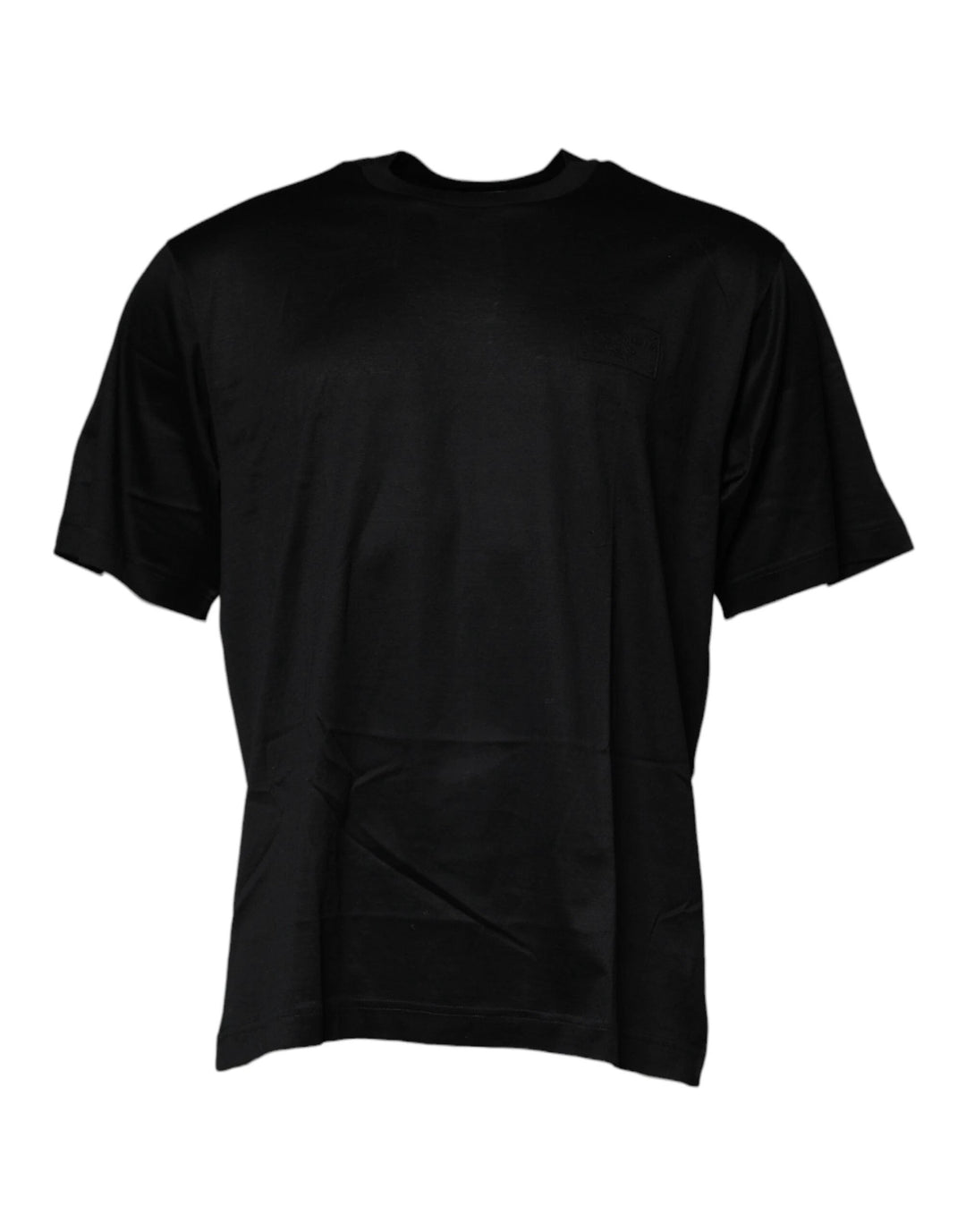 Dolce &amp; Gabbana Sample Sale Dolce &amp; Gabbana Black Crew Neck Short Sleeve T-shirt - | Designer outlet