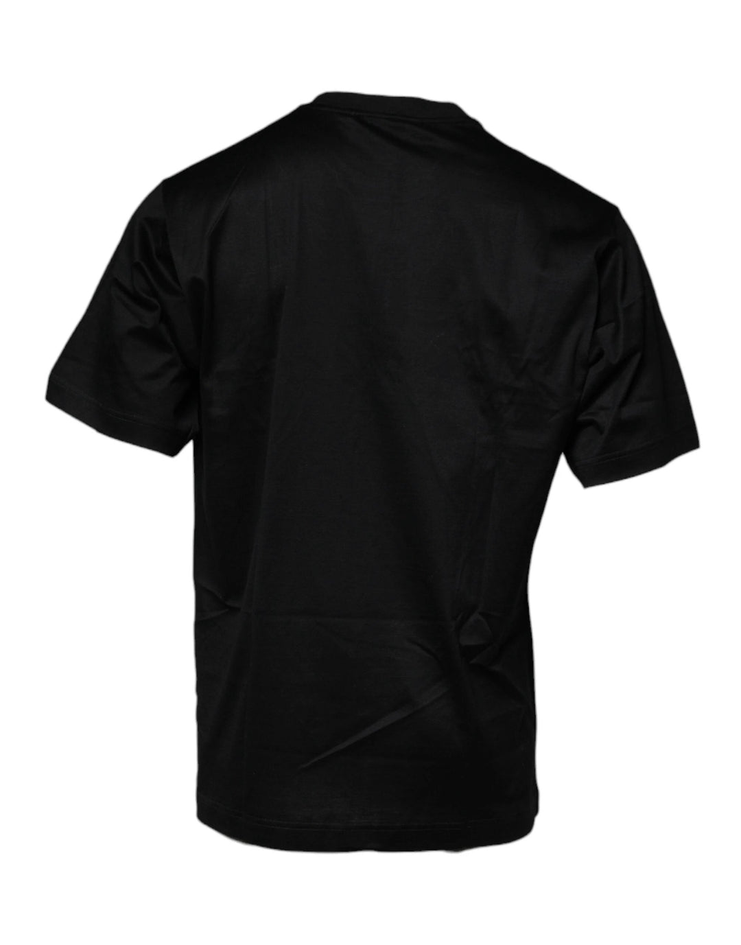 Dolce &amp; Gabbana Sample Sale Dolce &amp; Gabbana Black Crew Neck Short Sleeve T-shirt - | Designer outlet