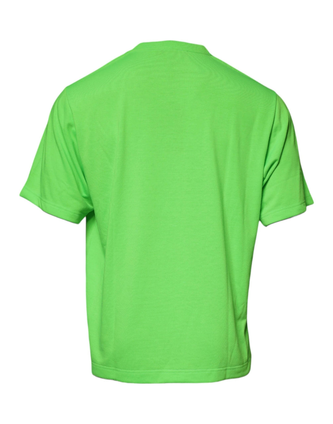 Dolce &amp; Gabbana Green DG Logo Cotton Crew Neck T-shirt by Dolce &amp; Gabbana outlet now on sale