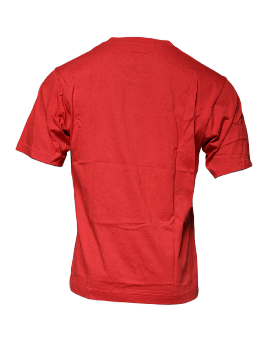 Dolce &amp; Gabbana Red DG Logo Cotton Crew Neck T-shirt by Dolce &amp; Gabbana outlet now on sale