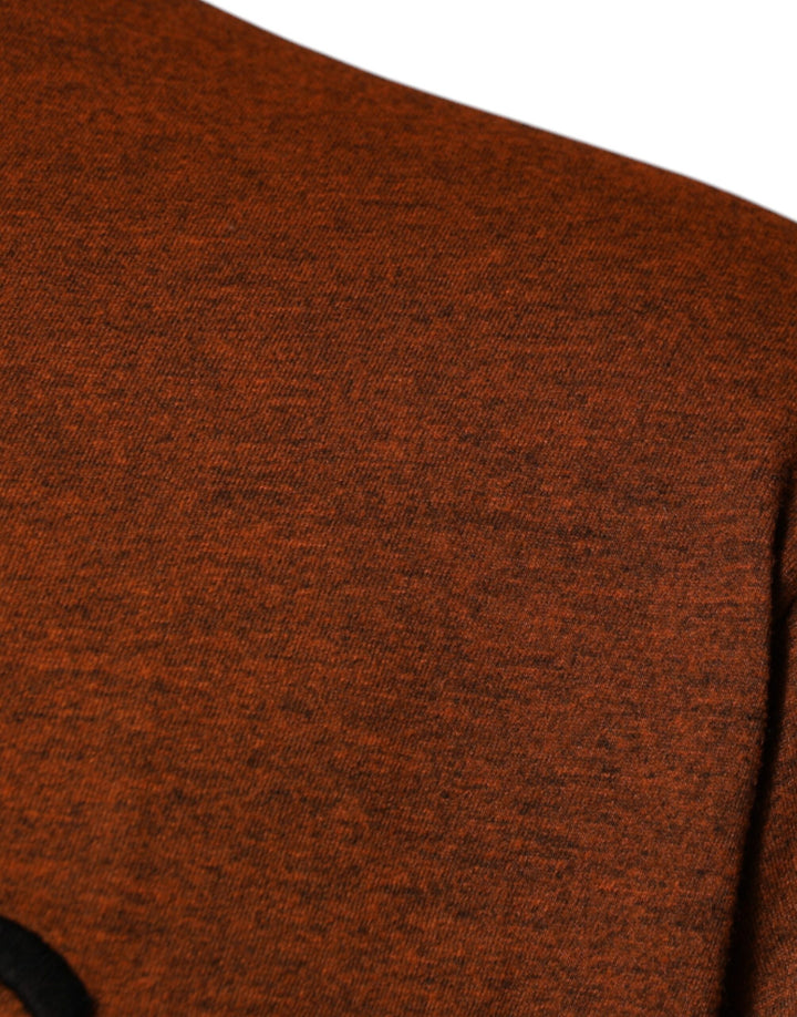 Dolce &amp; Gabbana Sample Sale Dolce &amp; Gabbana Brown DG Logo Cotton Crew Neck T-shirt - | Designer outlet