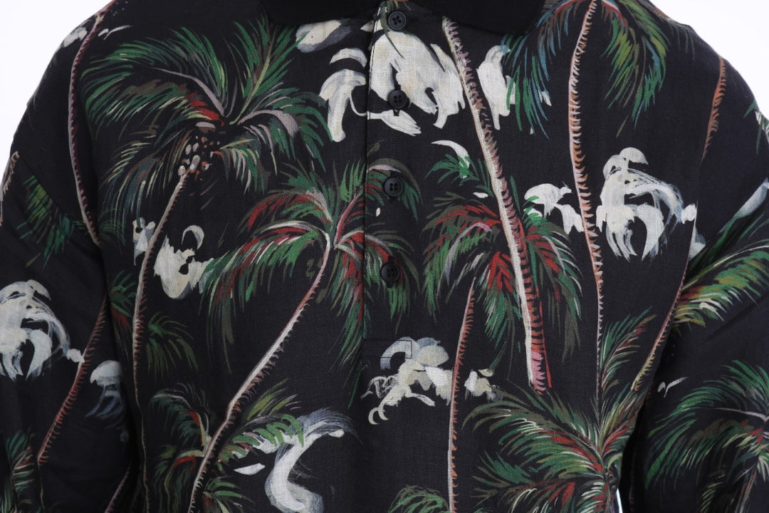 Dolce &amp; Gabbana Sample Sale Dolce &amp; Gabbana Black Volcano Sicily Short Sleeve T-Shirt - | Designer outlet