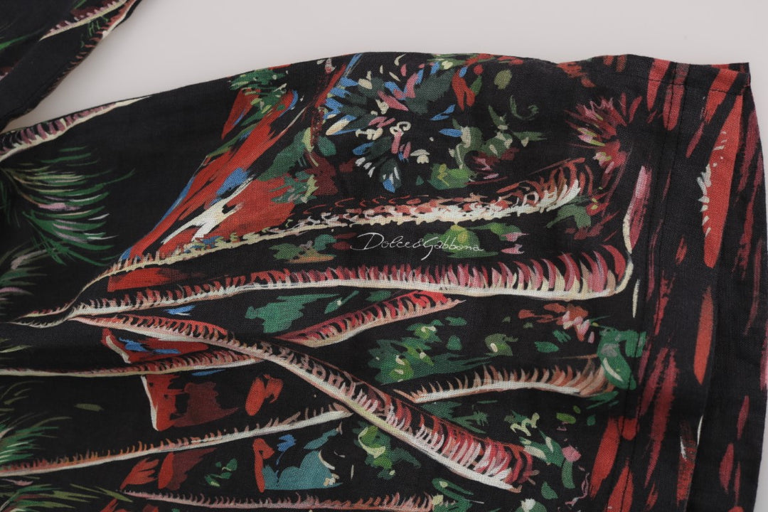 Dolce &amp; Gabbana Sample Sale Dolce &amp; Gabbana Black Volcano Sicily Short Sleeve T-Shirt - | Designer outlet