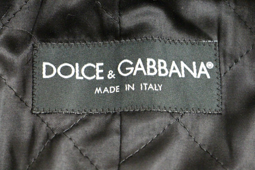 Dolce & Gabbana - Dolce & Gabbana Sicilia Checkered Wool Blend Coat - GJH10806 - 1 - Ask Me Wear