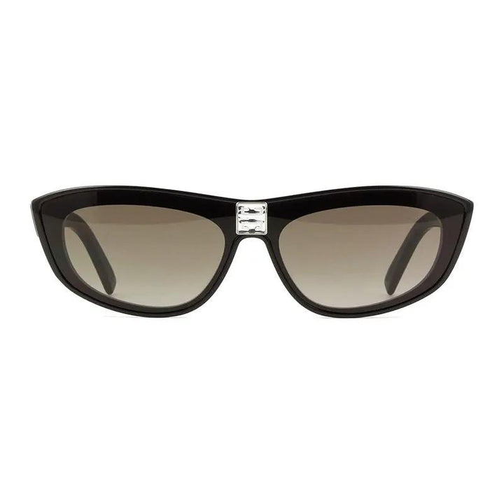 Givenchy Sunglasses Shield Full Rim, Shiny Black Frame And Brown Gradient Lens Gv40027I01B