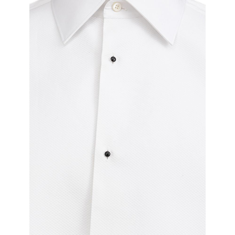 Dolce & Gabbana White Cotton Shirt