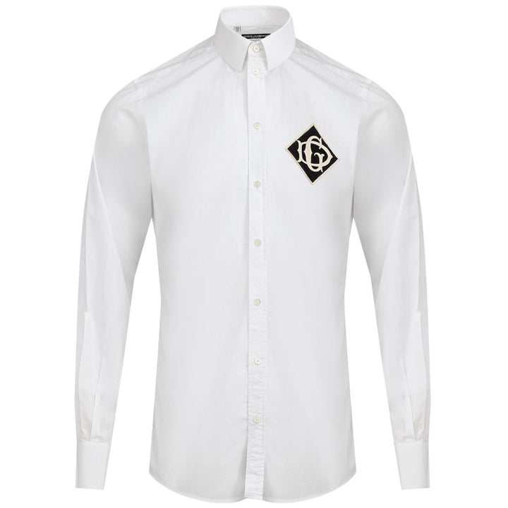 Dolce & Gabbana White Cotton Shirt