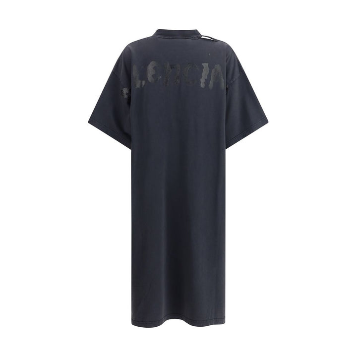 Balenciaga Long T-shirt Dress