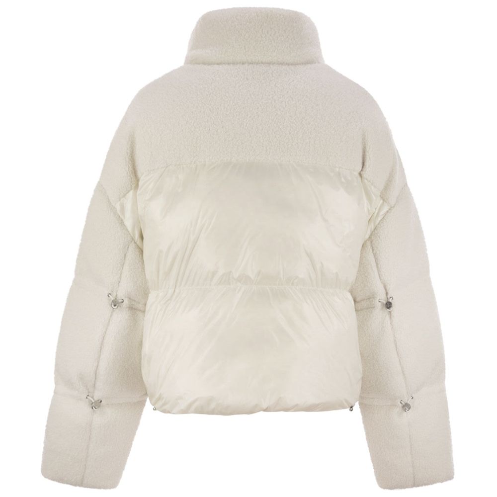 Moose Knuckles White Nylon Jackets & Coat