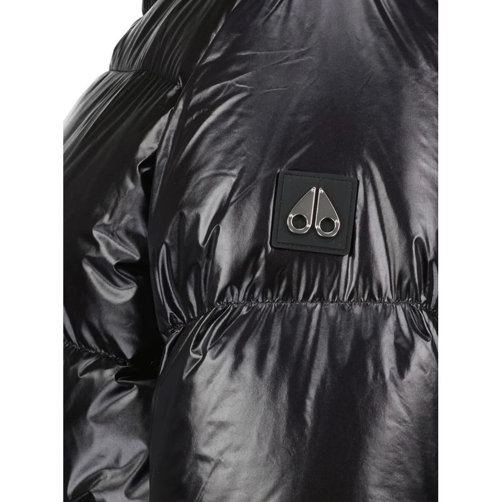 Moose Knuckles Black Nylon Jackets & Coat