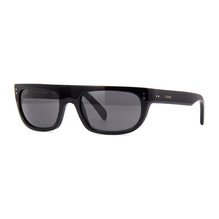 Celine Sunglasses Square Full Rim, Black Frame And Grey Lens Cl40101I01A