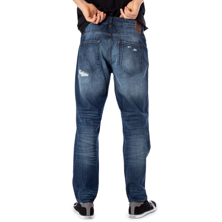 Only & Sons Blue Cotton Slim Fit Jean