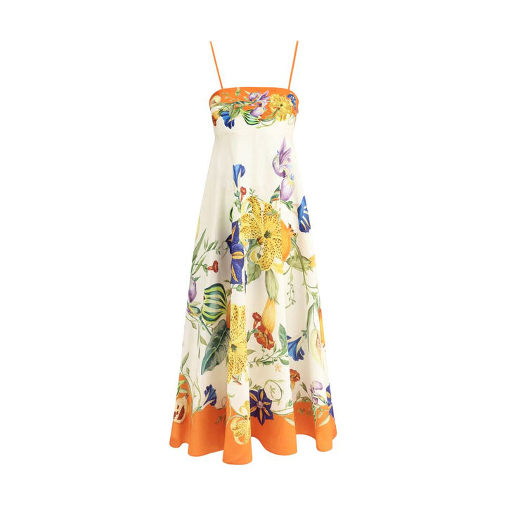 Alemais Flores Long Dress