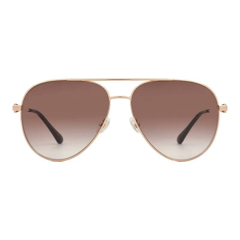Jimmy Choo Sample Sale | Jimmy Choo Sunglasses Aviator Full Rim, Gold Copper Frame And Brown Gradient Lens Olly/s0Ddbha - Sunglasses | Designer outlet