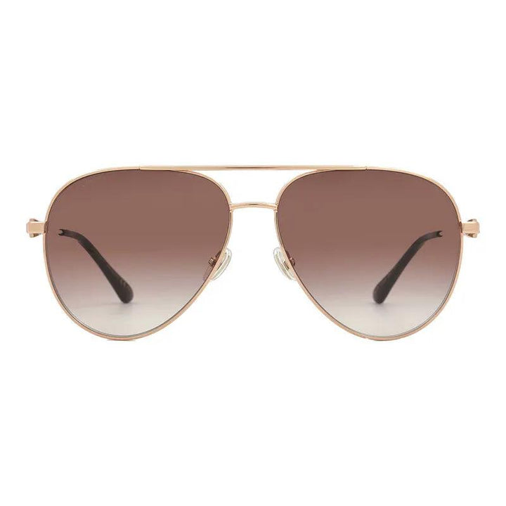 Jimmy Choo Sample Sale | Jimmy Choo Sunglasses Aviator Full Rim, Gold Copper Frame And Brown Gradient Lens Olly/s0Ddbha - Sunglasses | Designer outlet