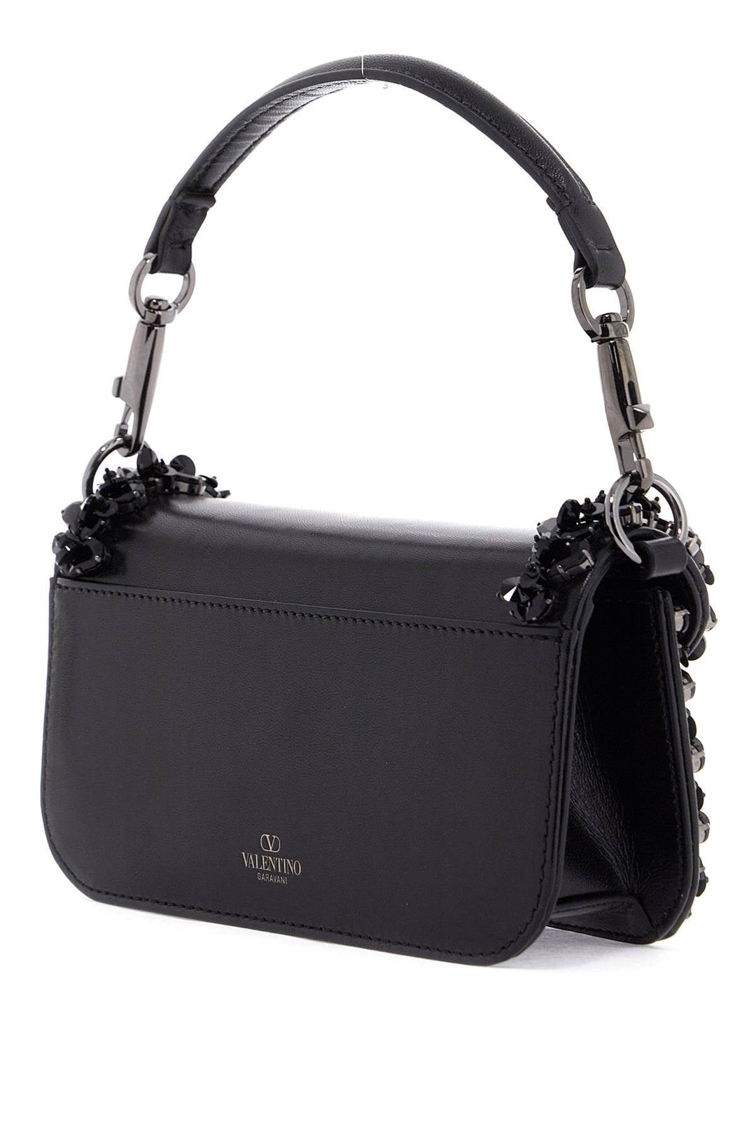 Valentino Garavani Small Locò Shoulder Bag With Swarovski