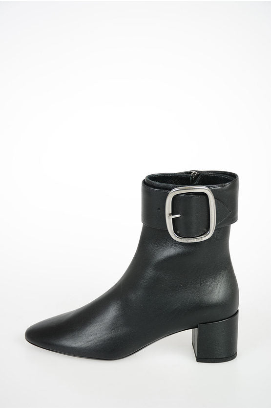 Saint Laurent 5cm Leather Ankle Boots