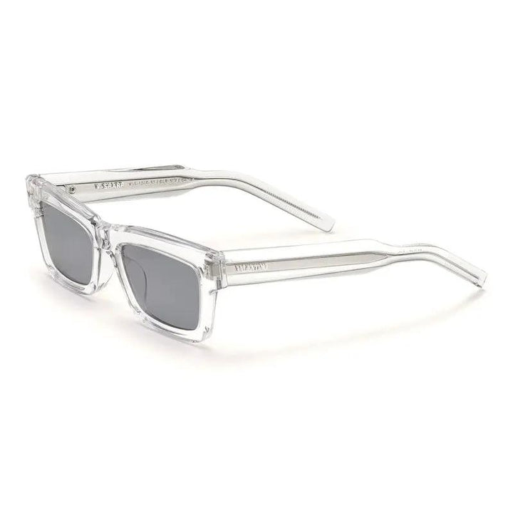 Valentino Sample Sale | Valentino Sunglasses Rectangle Full Rim, Transparent Frame And Grey Lens Vls-134C - Sunglasses | Designer outlet