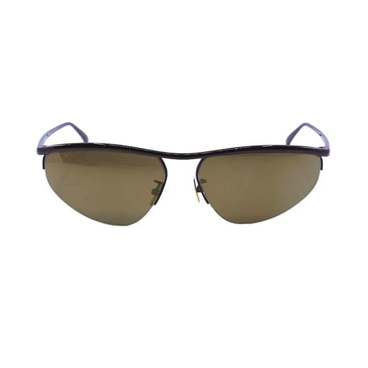 Bottega Veneta Sample Sale | Bottega Veneta Sunglasses Cat Eye Semi Rim, Brown Frame And Bronze Lens Bv1091S003 - Cat Eye Sunglasses | Designer outlet