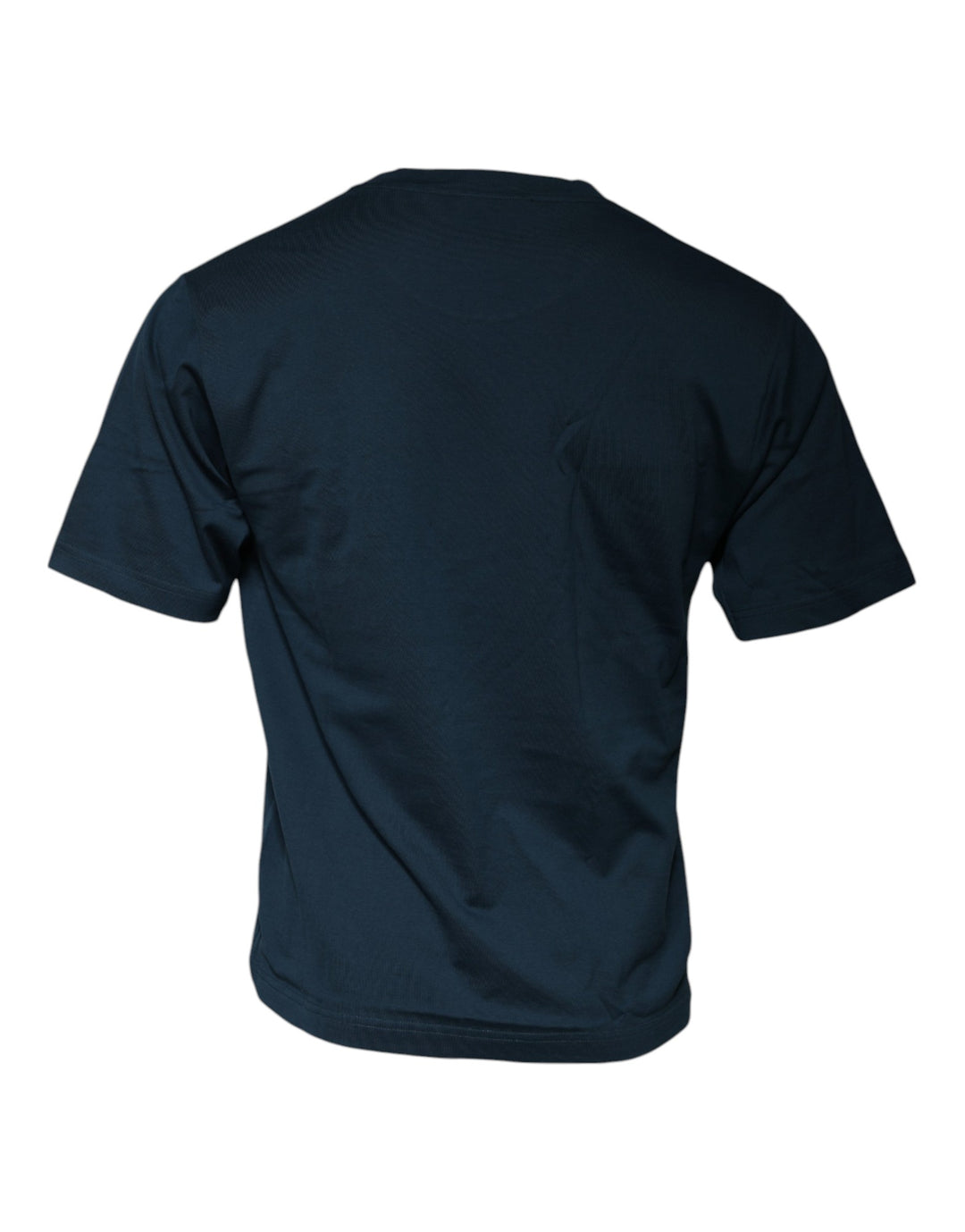 Dolce &amp; Gabbana Blue Logo Crew Neck Short Sleeves T-shirt by Dolce &amp; Gabbana outlet now on sale