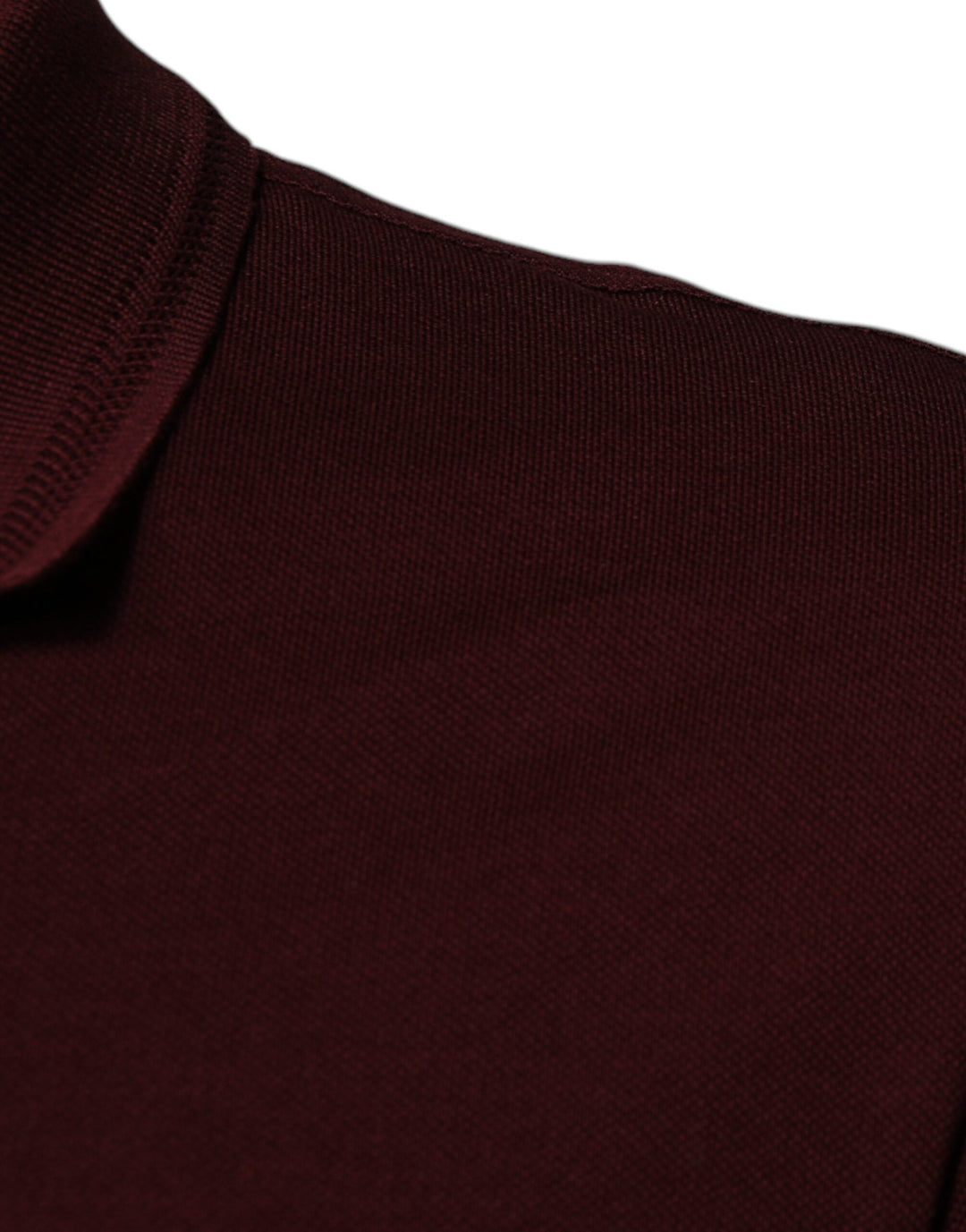 Dolce &amp; Gabbana Sample Sale Dolce &amp; Gabbana Maroon Collared Short Sleeves Polo T-shirt - | Designer outlet