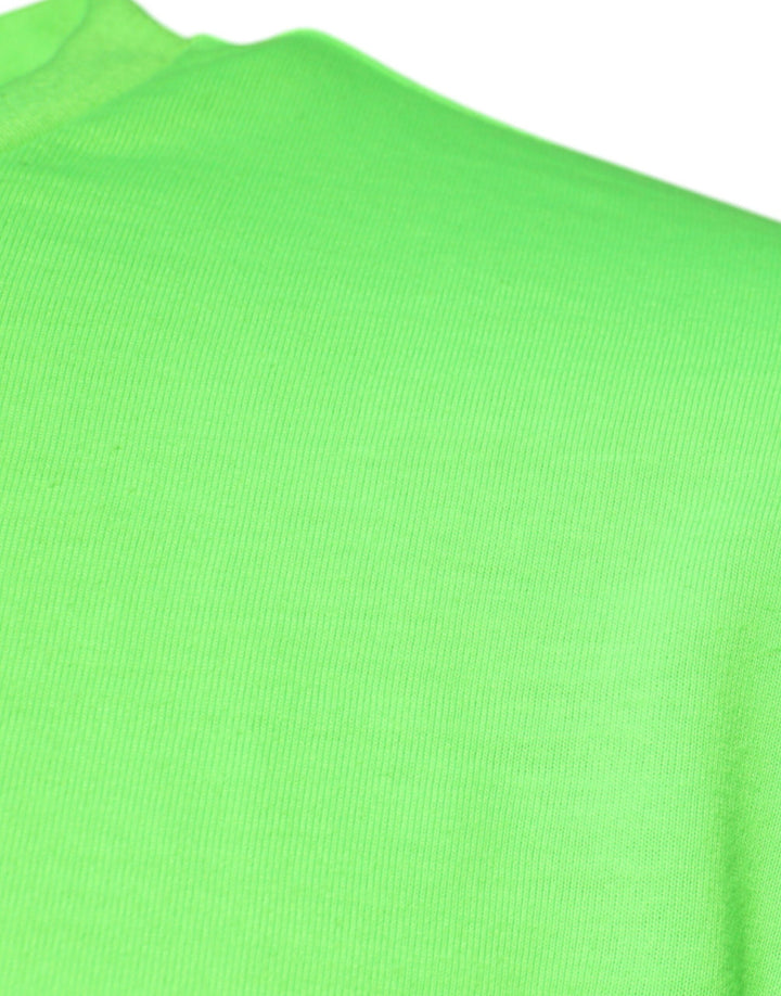 Dolce &amp; Gabbana Green Logo Polyester Crew Neck T-shirt by Dolce &amp; Gabbana outlet now on sale