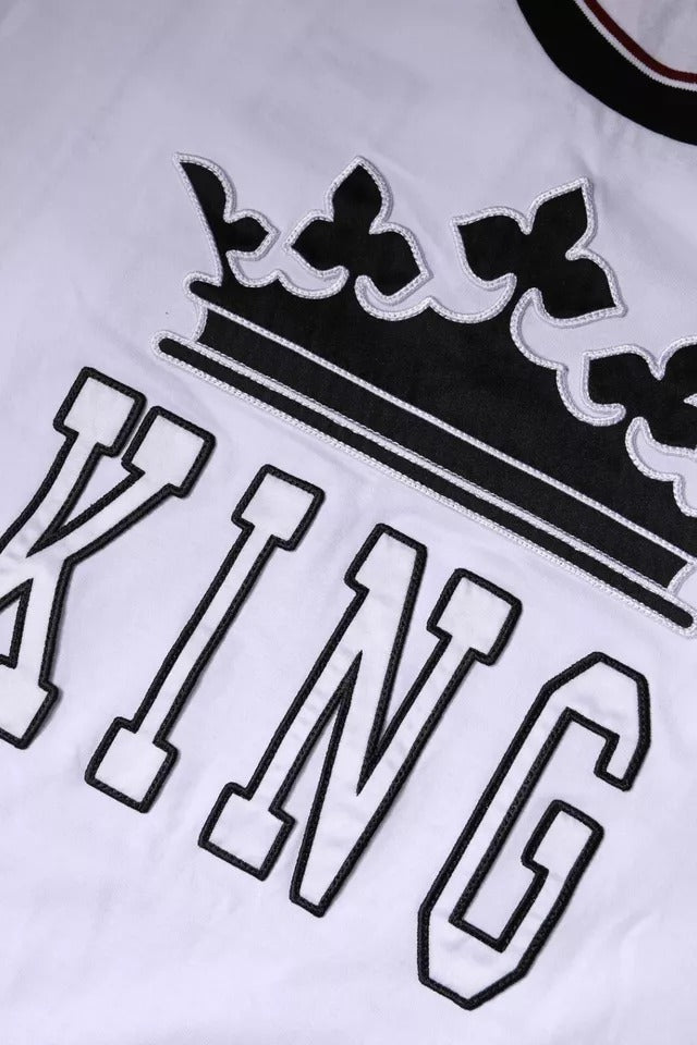 Dolce &amp; Gabbana White Jersey Crew Neck Short Sleeves T-shirt by Dolce &amp; Gabbana outlet now on sale