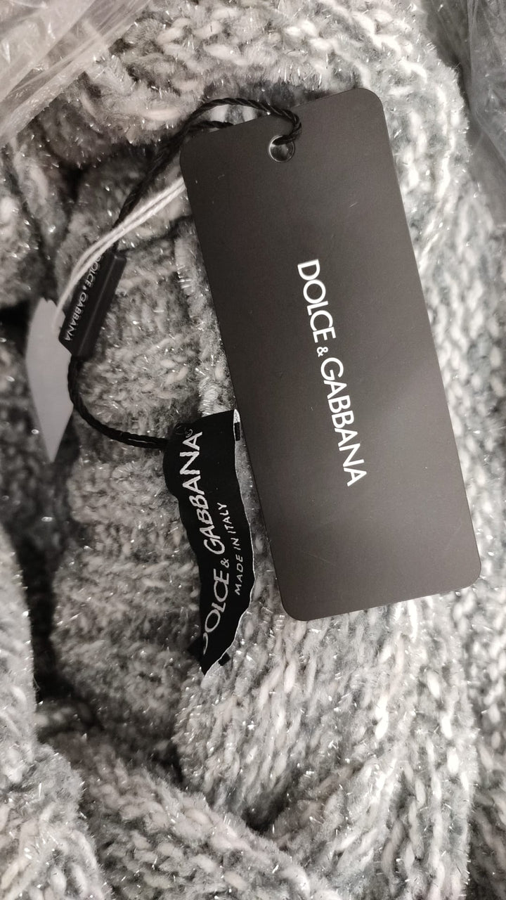 Dolce &amp; Gabbana Sample Sale Dolce &amp; Gabbana Gray Cashmere Turtle Neck Pullover Sweater - | Designer outlet