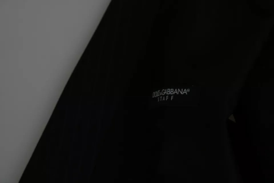 Dolce &amp; Gabbana Sample Sale Dolce &amp; Gabbana Black Men Formal STAFF Dress Waistcoat Vest - | Designer outlet