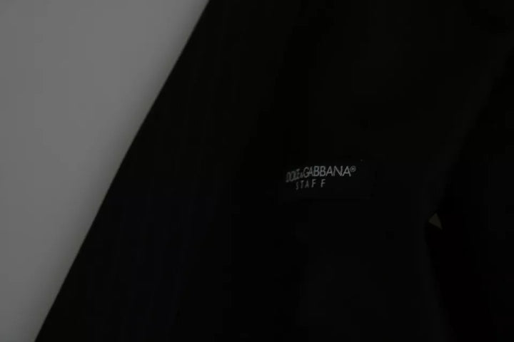 Dolce &amp; Gabbana Sample Sale Dolce &amp; Gabbana Black Men Formal STAFF Dress Waistcoat Vest - | Designer outlet