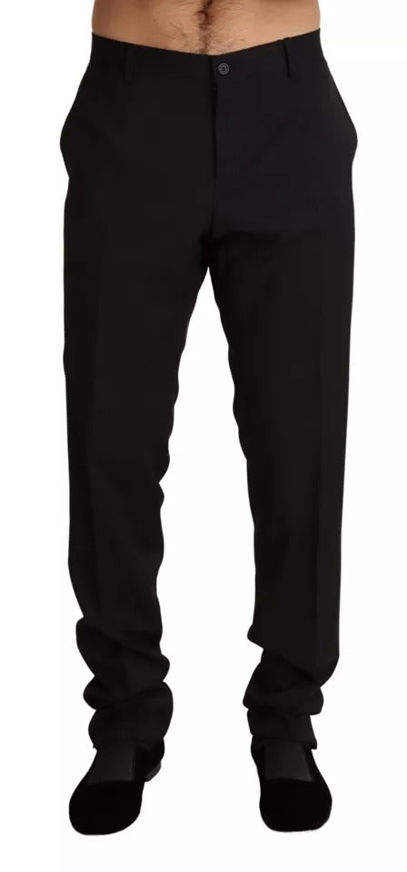 Dolce &amp; Gabbana Sample Sale Dolce &amp; Gabbana Black Dress Formal Skinny Pants - | Designer outlet