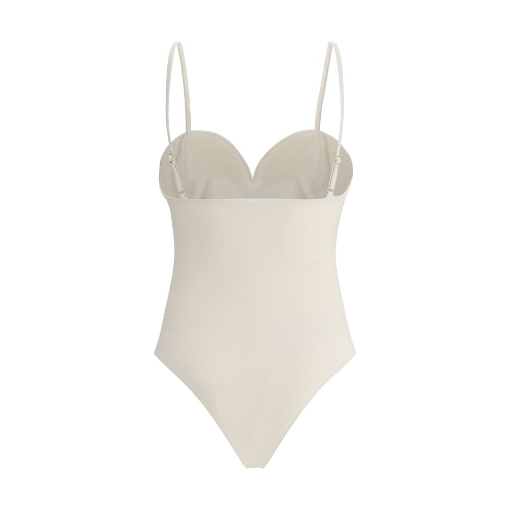 Magda Butrym One-piece swimsuit with rose detail