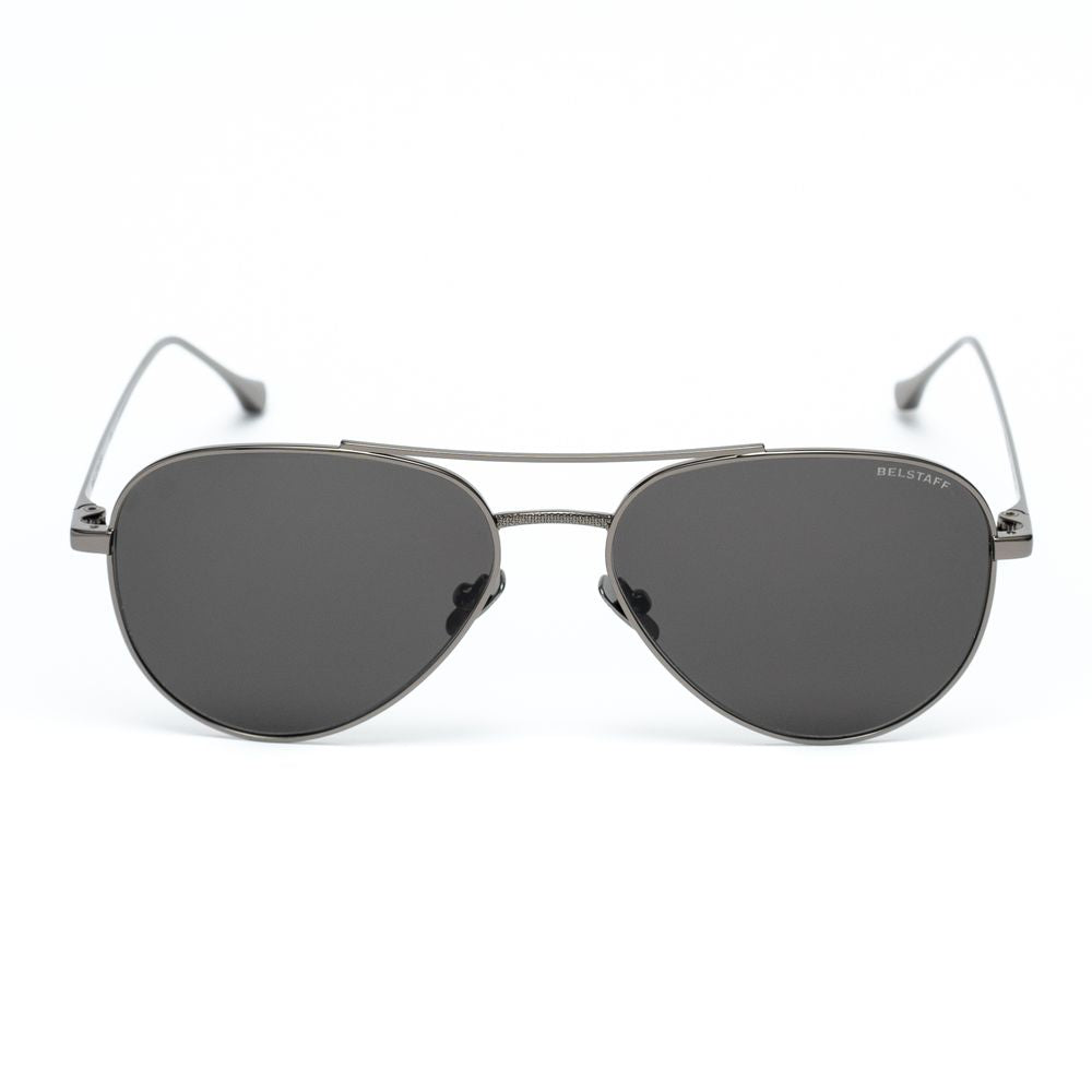 Belstaff Gray Stainless Steel Sunglasses