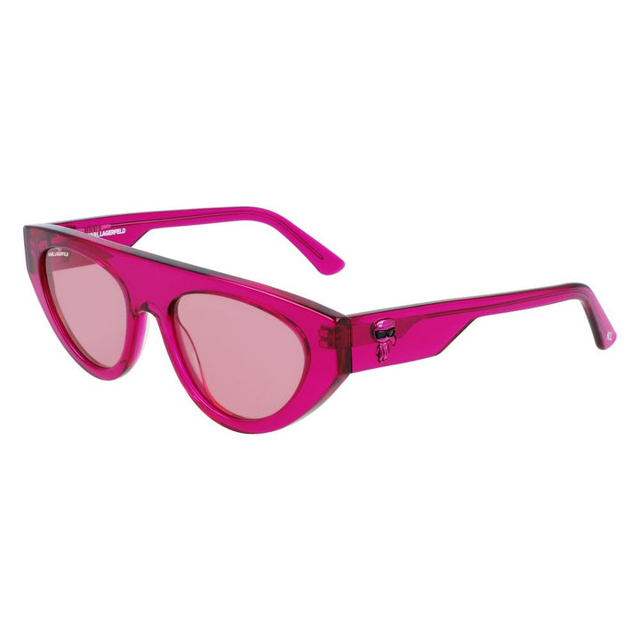 Karl Lagerfeld Pink Acetate Sunglasses