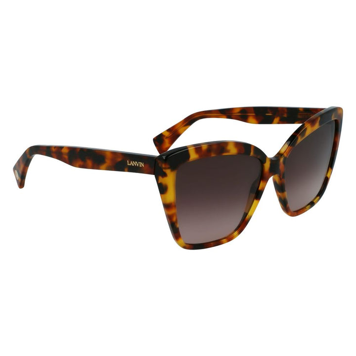 Lanvin Brown Acetate Sunglasses