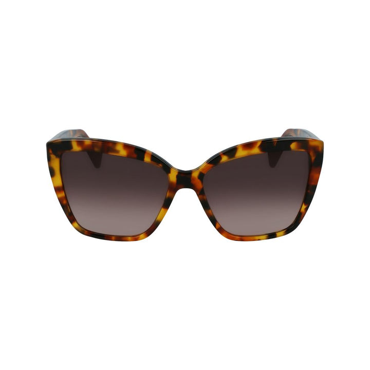 Lanvin Brown Acetate Sunglasses