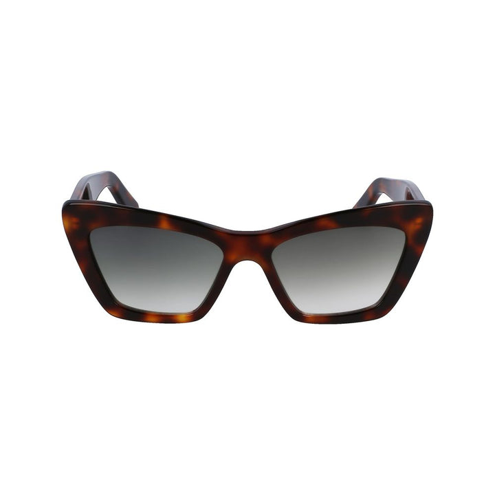 Ferragamo Brown Recycled Acetate Sunglasses