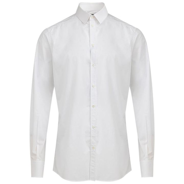 Dolce & Gabbana White Cotton Shirt