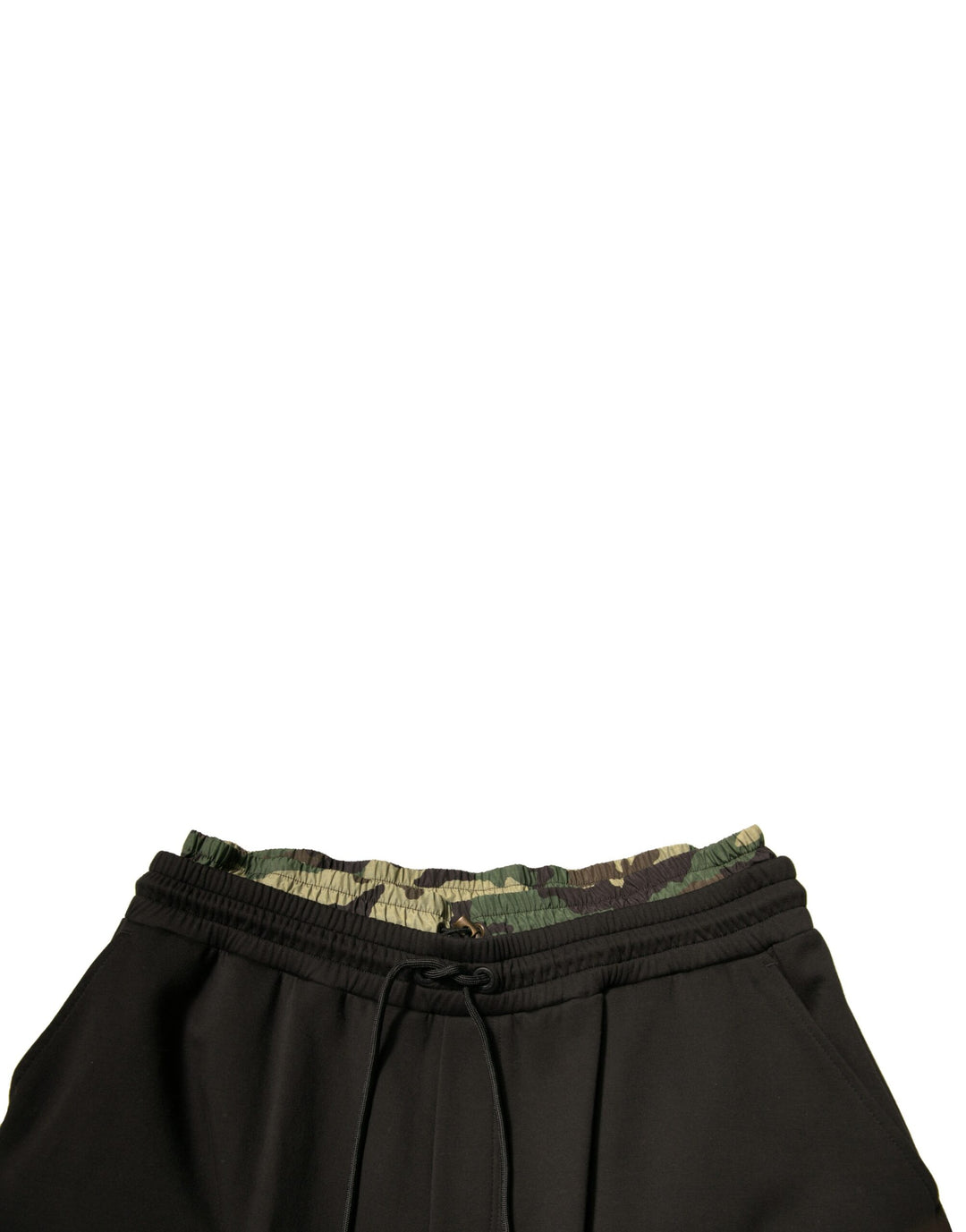 Dolce &amp; Gabbana Sample Sale Dolce &amp; Gabbana Black Camouflage Cotton Jogger Cargo Pants - | Designer outlet