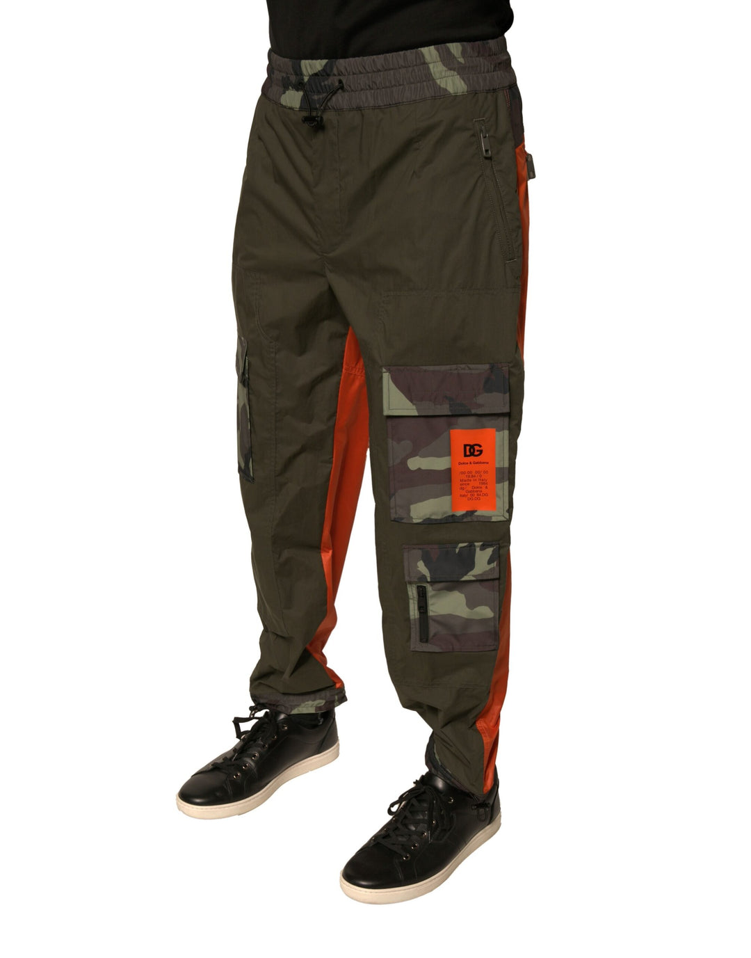 Dolce &amp; Gabbana Sample Sale Dolce &amp; Gabbana Multicolor Camouflage Jogger Cargo Pants - | Designer outlet