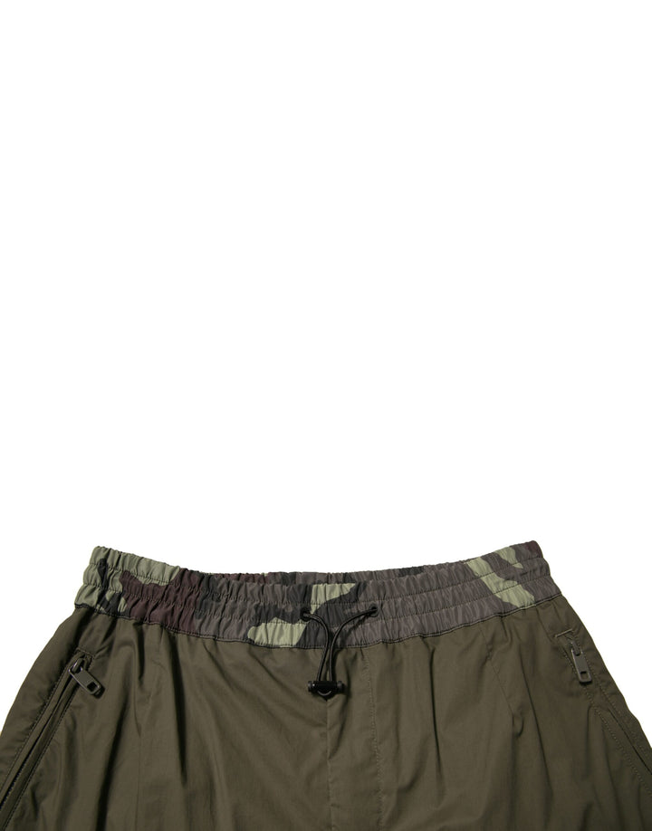 Dolce &amp; Gabbana Sample Sale Dolce &amp; Gabbana Multicolor Camouflage Jogger Cargo Pants - | Designer outlet
