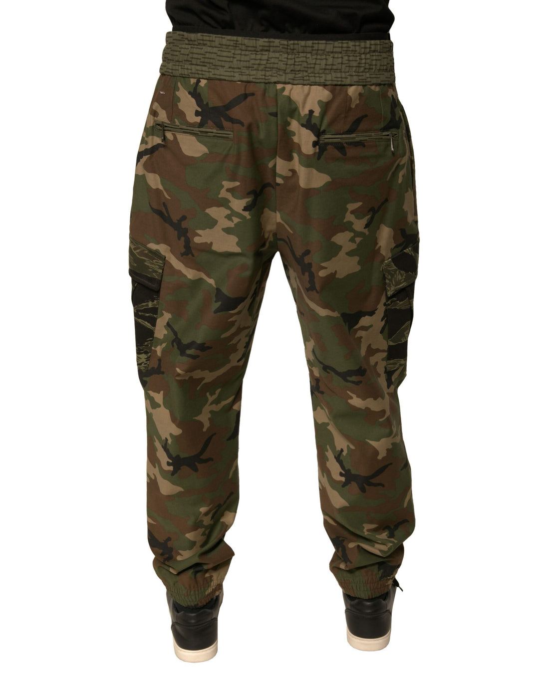 Dolce &amp; Gabbana Sample Sale Dolce &amp; Gabbana Multicolor Camouflage Cargo Sweatpants Pants - | Designer outlet